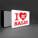 Grafica Removibile Rettangolare - I Love Saldi