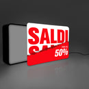 Grafica Removibile Rettangolare - Saldi Personalizzabili 2.0