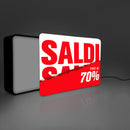 Grafica Removibile Rettangolare - Saldi Personalizzabili 2.0