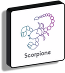 Lampada segno zodiacale Scorpione