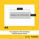 Landoframe Rettangolare Wide - Lampada Personalizzata Fai da Te